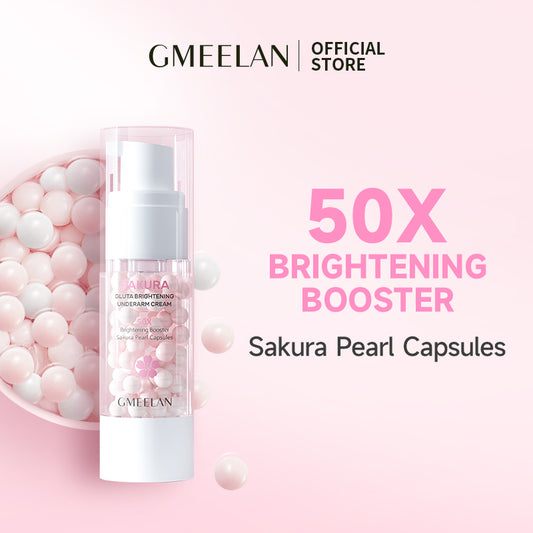 GMEELAN SAKURA GLUTA BRIGHTENING UNDERARM CREAM 30g